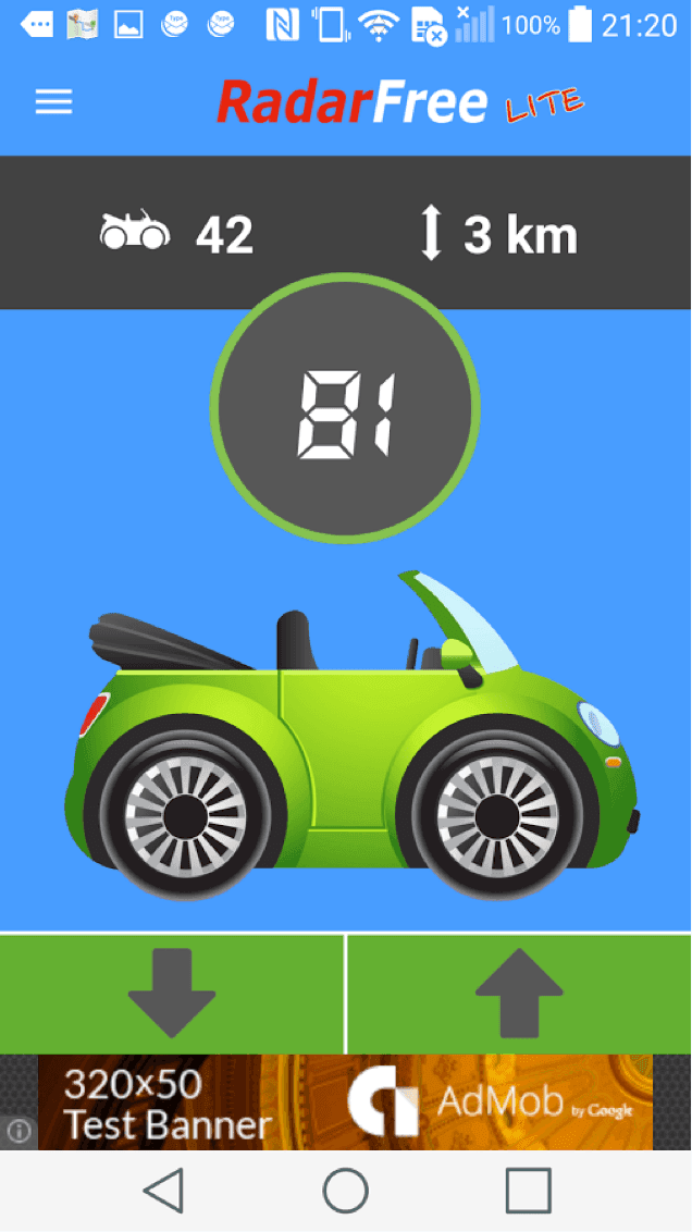 RadarFree : application collaborative qui prévient des Radars